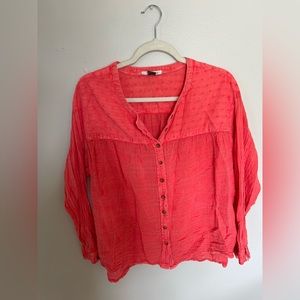 Anthropologie Long Sleeve Blouse